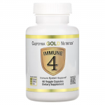 Immune 4, засіб для зміцнення імунітету, California Gold Nutrition