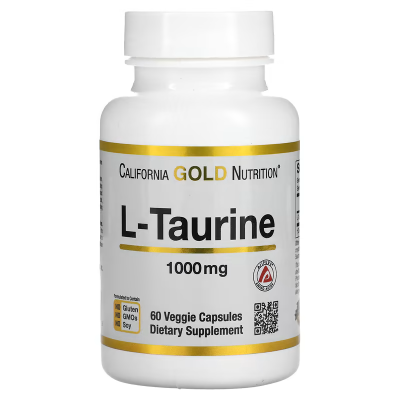 L-таурин, California Gold Nutrition
