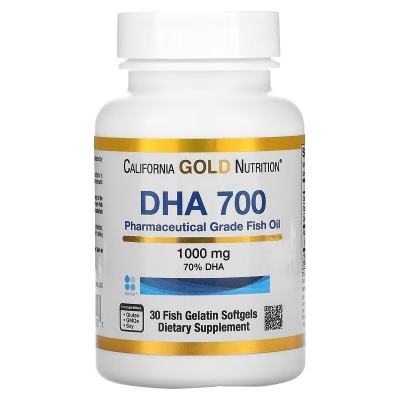 ДГК 700, риб’ячий жир фармацевтичного класу, California Gold Nutrition