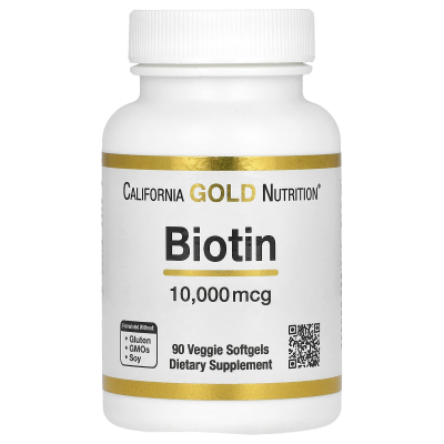 Біотин, 10000 мкг, California Gold Nutrition