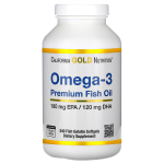 Омега-3, риб’ячий жир преміальної якості, California Gold Nutrition