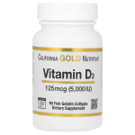 Вітамін D3, California Gold Nutrition