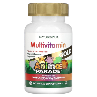 Мультивітамінами та мікроелементами, асорті смаків, NaturesPlus