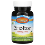 Цинк Zinc-Ease, натуральний лимон, Carlson