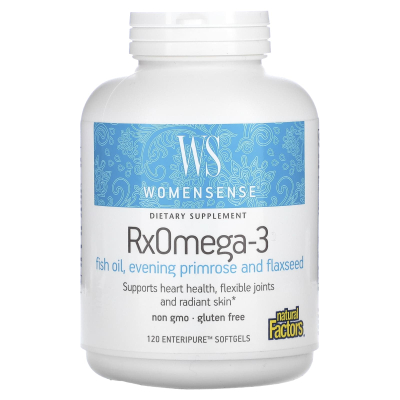 WomenSense, RxOmega-3, Natural Factors