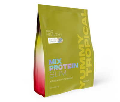 Низькокалорійний поживний коктейль / Mix Protein slim Yummy Tropical