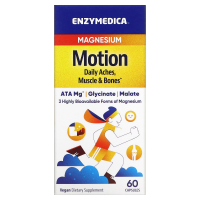 Магній малат+гліцинат, Motion, Enzymedica