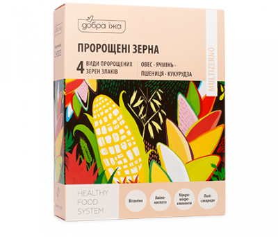 Пророщені зерна в стіках