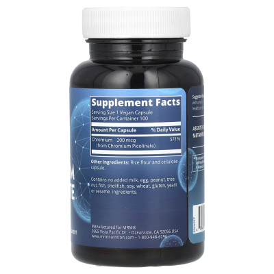 Піколінат хрому, MRM Nutrition
