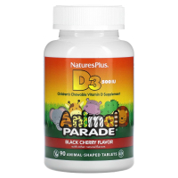 Вітамін D3 для дітей, смак чорної вишні, NaturesPlus