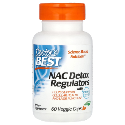 NAC для регуляції процесу детоксикації із селеном Seleno Excell, Doctor's Best
