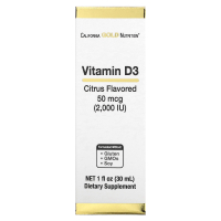 Вітамін D3 (з цитрусових), California Gold Nutrition