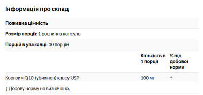 Коензим Q10, California Gold Nutrition